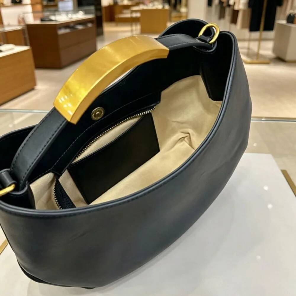Demi-cercle Women Golden Lette - Tote Bag Beach recension och pris