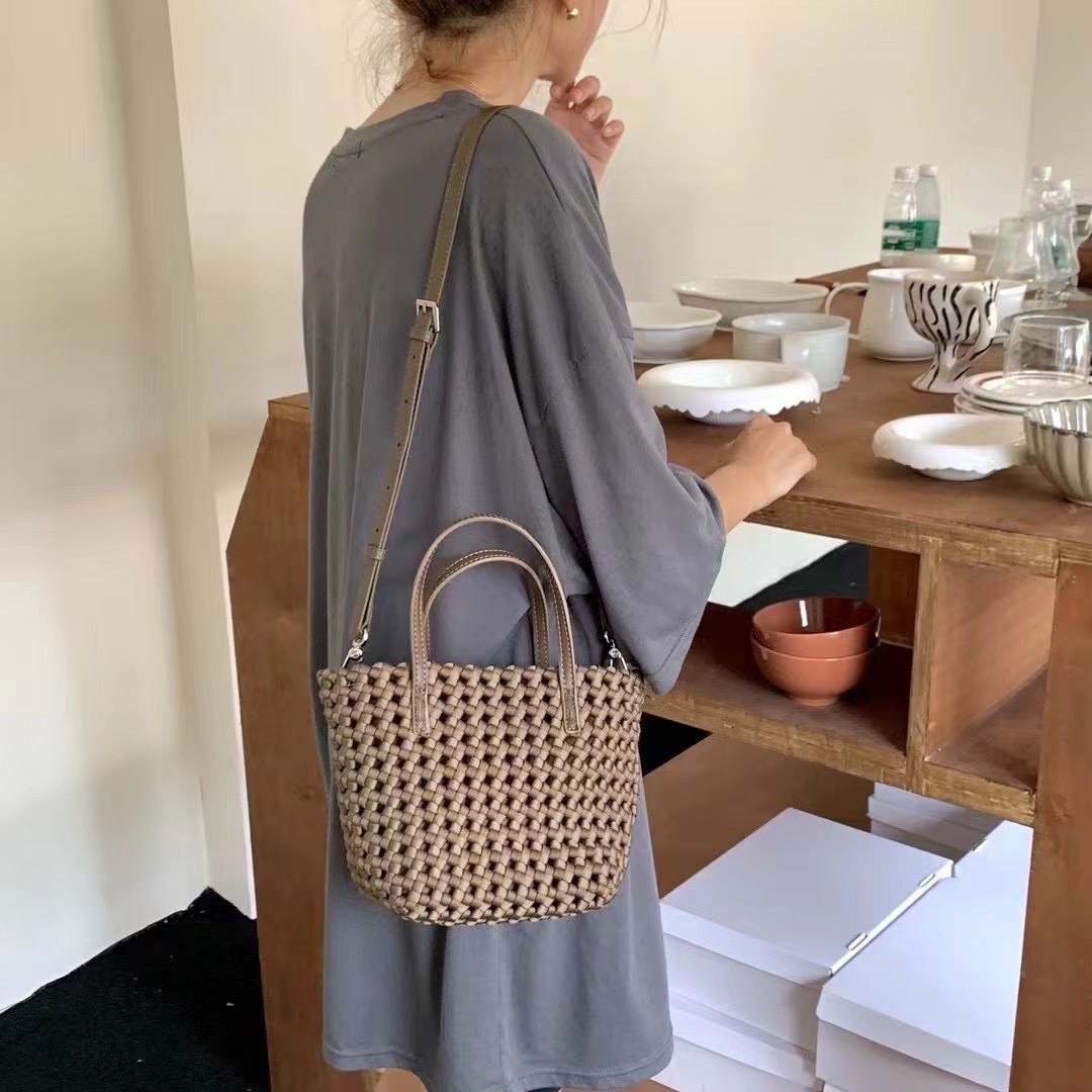 Woven Bag for Women Tote Bag L - Tote Bag Beach recension och pris
