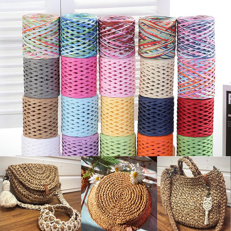 200M Raffia paper rope Straw Y - Crochet Bag Raffia recension och pris