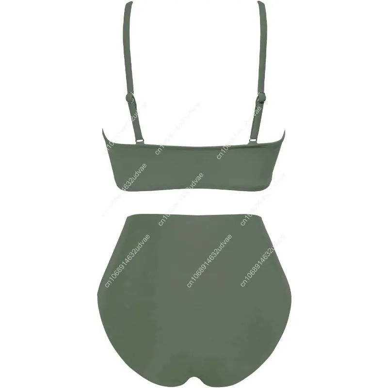 Women's High Waisted Bikini Se - Swimsuit Bikini Ruched recension och pris